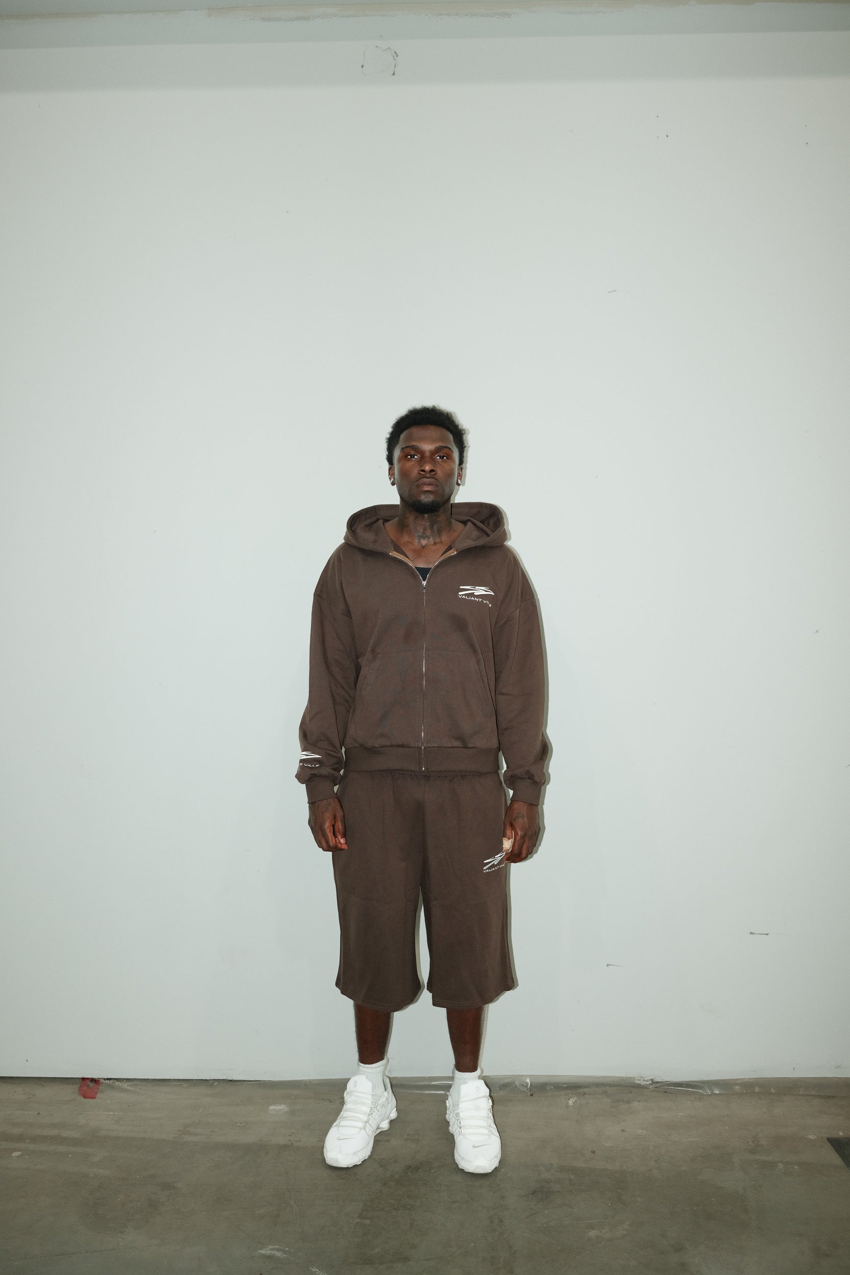 VALIANT BROWN SHORTS