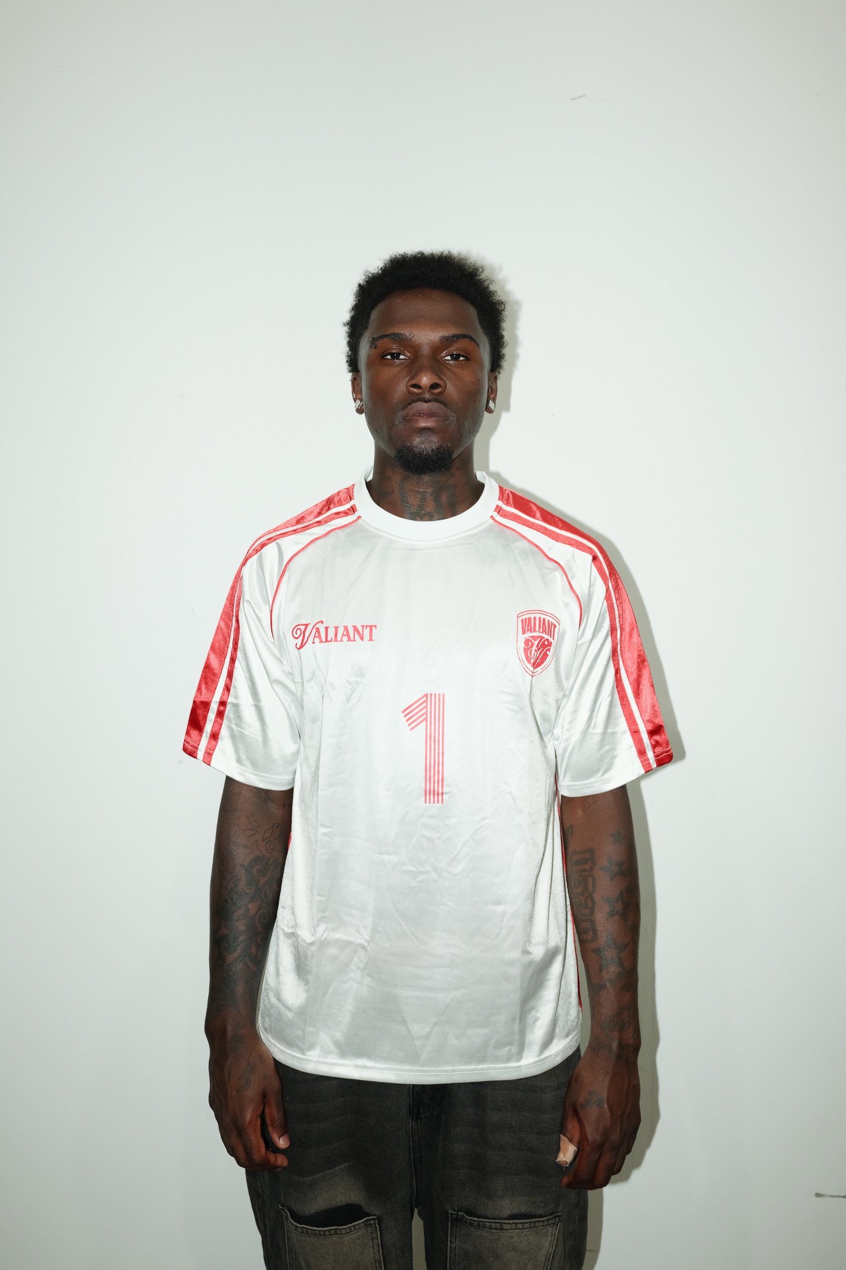 VALIANT FC JERSEY-WHITE/RED